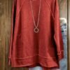 Casual Raglan Sleeve Pocket Sweatshirt