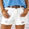 Casual Denim Denim Shorts