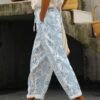 Casual Loose Floral Pants