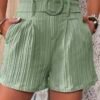 Plain Casual Loose Shorts