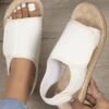 Breathable Mesh Fabric Velcro Beach Sandals