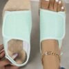 Breathable Mesh Fabric Velcro Beach Sandals