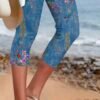 Loose Printing Vacation Leggings
