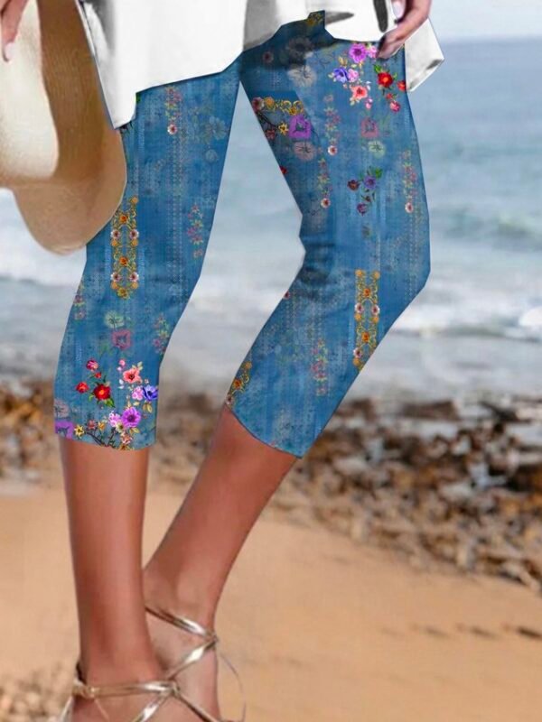 Loose Printing Vacation Leggings