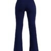 Women's Wide Leg Flared Pants Pants Trousers Black Pink Red Fashion Casual Daily Wide Leg Full Length Comfort Plain S M L XL